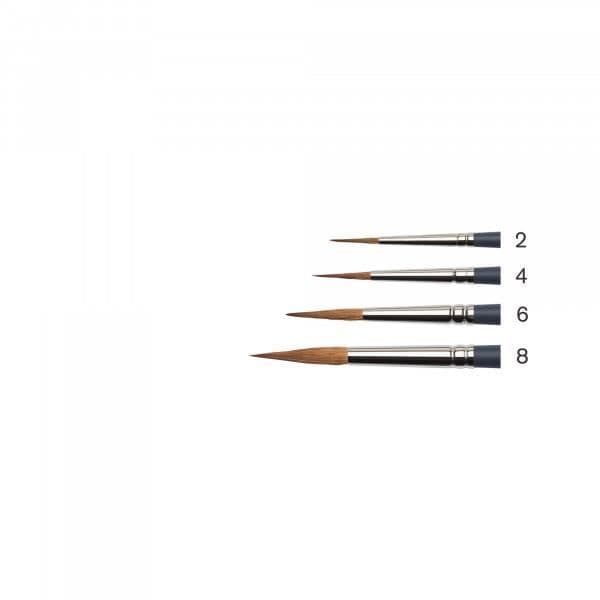 Rundspetspensel n 6 professionell akvarell Winsor & Newton