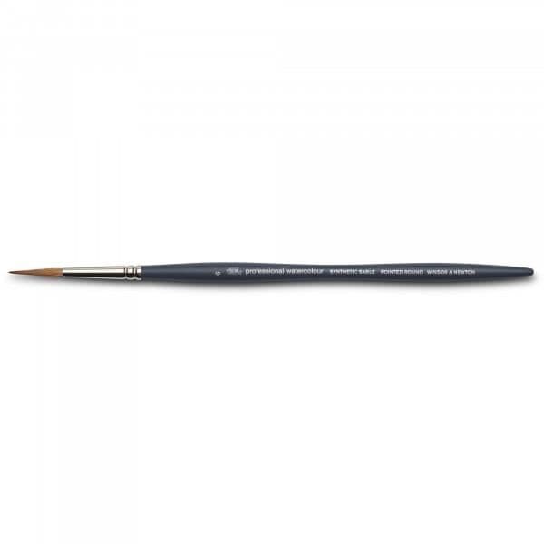 Rundspetspensel n 6 professionell akvarell Winsor & Newton