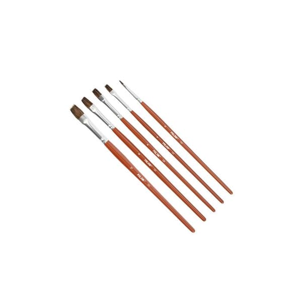 Penslar - Ej specificerat - Serie 121 - 3-pack - Platta - Blandat