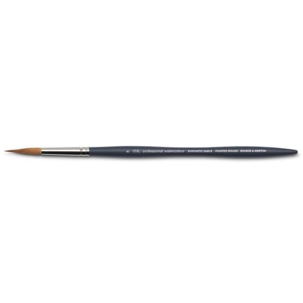 Rundspetspensel nr 8 professionell akvarell Winsor &amp; Newton