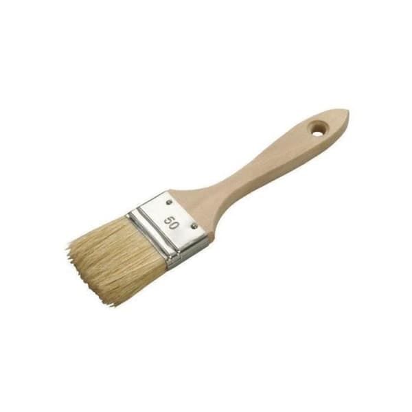 Lackborste T80 SAVY - Naturliga hår och FILEX - Handtag i naturligt trä