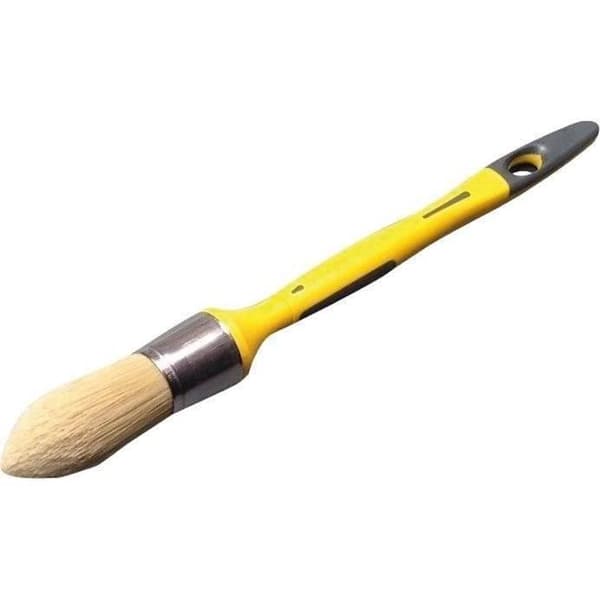 Pinceau för rekonditionering bimaterial SAVY - Perfect-fibrer - Dubbelinjektionshandtag - Rostfritt stålring - N3/0