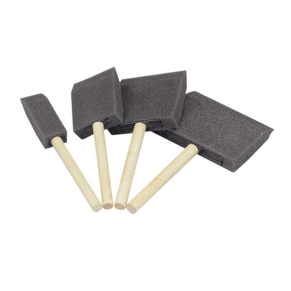 Svampborste - RAYHER - 2,5 cm - Vit - Vuxen - Unisex