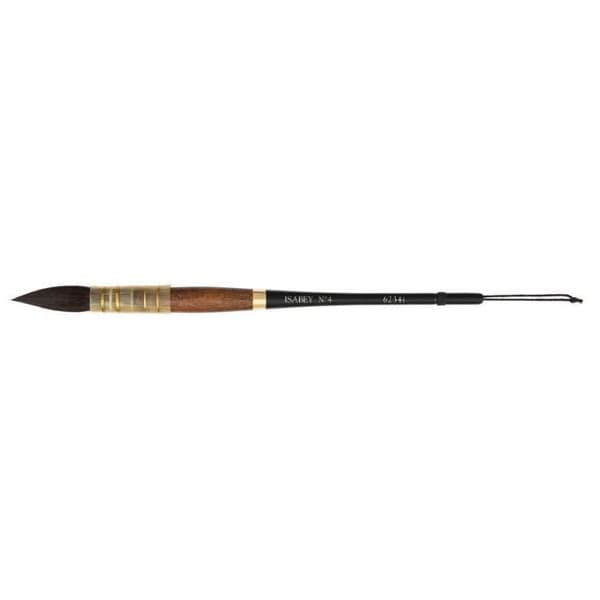 Pinceau - Lavis - Aquarell - Isabey - Petit Gris - 6234i - N°4 - Naturliga fibrer
