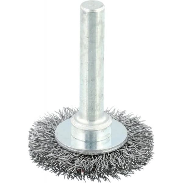 Cirkulär borste, korrugerad ståltråd med 6 mm skaft 40x14x6 mm OSBORN 0002503142