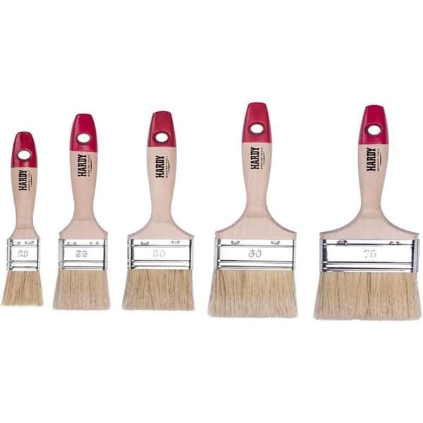 Set med platta penslar Hardy serie 36, 5-pack