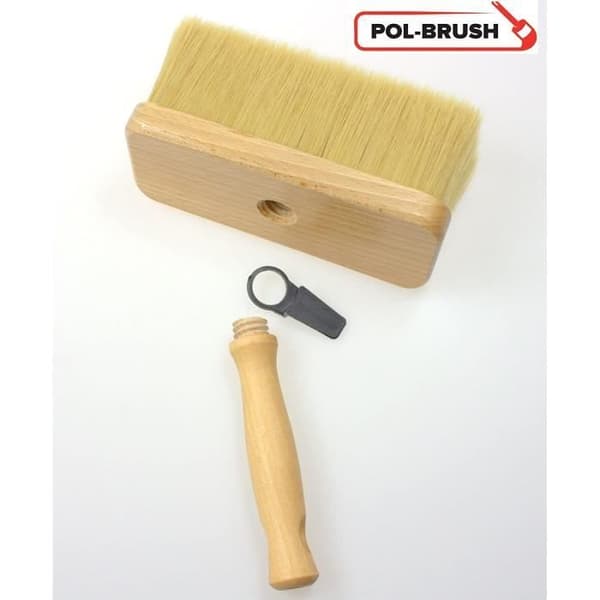 POL-BRUSH tapetborste - Naturborst - Storlek 180 x 70 mm