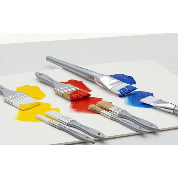 3 borstar - Borstar - Platta - Akryl - Syntet - Liquitex