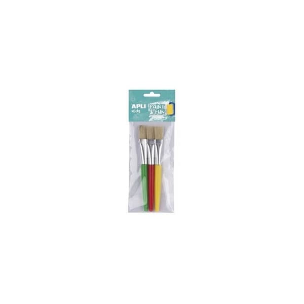 Jumbo plastborstar - Apli Agipa - 45056 - För barn - Flerfärgad