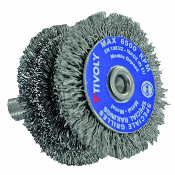 Trappborste - TIVOLY - Ø60mm - GRIP-system - Metaller, Lacker, Färger