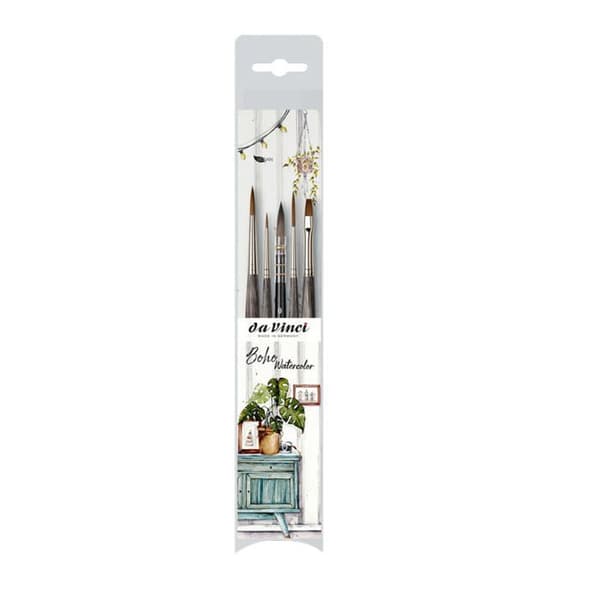 Pinceau - set med penslar Da vinci - VA-116720 - Set om 5 akvarellpenslar Boho