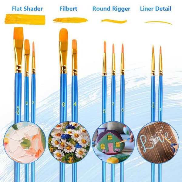 Pinceau - set med Sutoug-penslar - BrushSet-20st