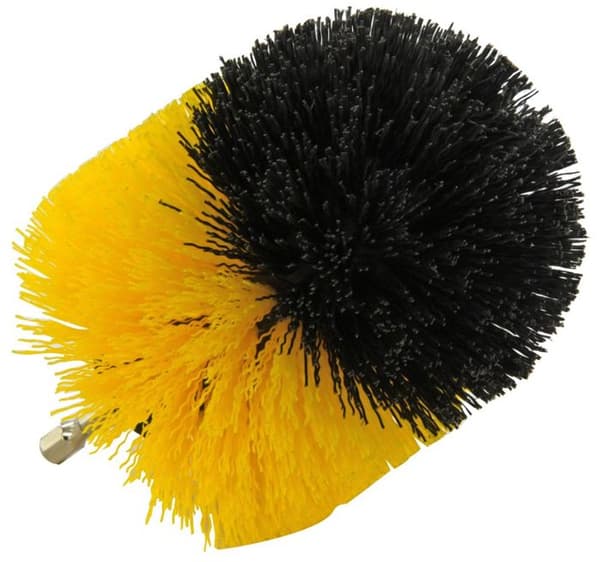Tivoly • Rund Borste av Polypropen • Ø83mm • Mjuk Tråd • Lätt Rengöring av Alla Material utan Repor • för...