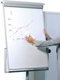 Miniatyrbild 3 av 4: Slitstark kartongborste - 575902 - Box med whiteboard-rengöringsservetter 100 våtservetter