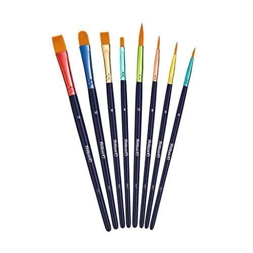 PELIKAN 701181 KONSTNÄRSBORSTE 8 DELAR PELIKAN BÜRO