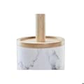 Miniatyrbild 2 av 3: Toalettborste - DKD Home Decor - Skandi marmor - Metall - Harts - Gummi