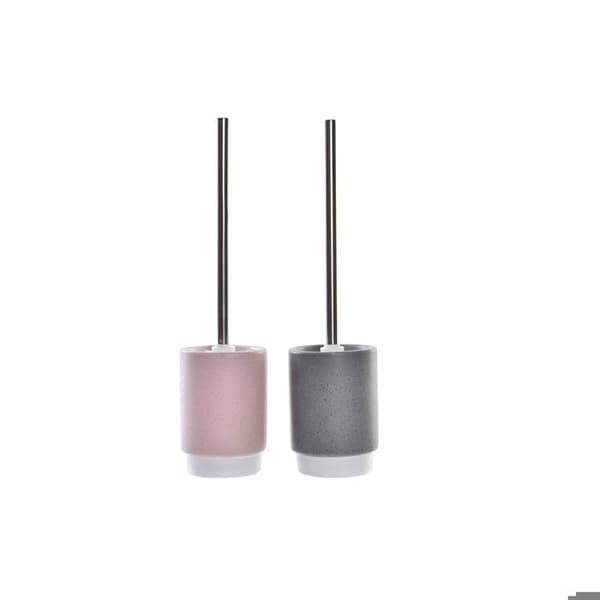 Toalettborste DKD Home Decor 9,8x9,8x39 cm (x2)