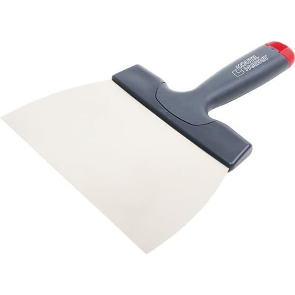 Gipskniv - DET PERFEKTA VERKTYG - rostfritt stål - rundat anti-mark blad - 90° kanter - 20 cm