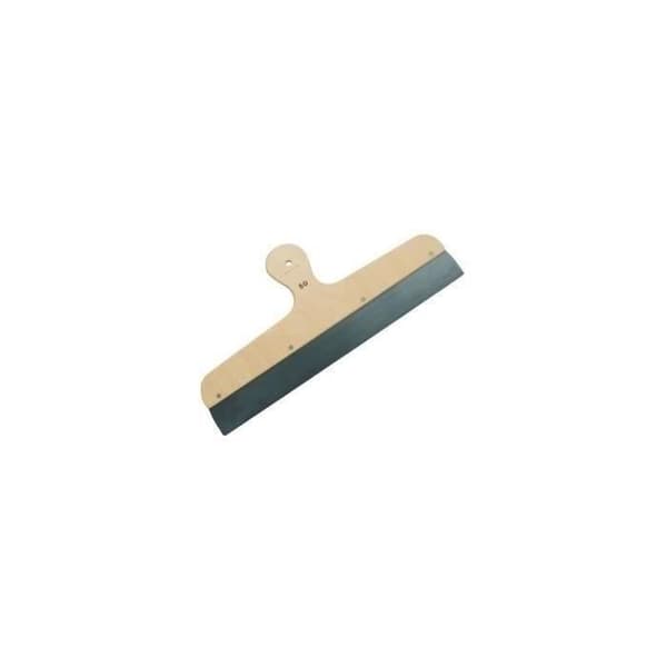 Spackelspade - SAVY - blådt poleret hærdet stål - 50 cm