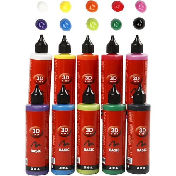 3D-Liner - Storpack Mixade - 30 st x 100 ml