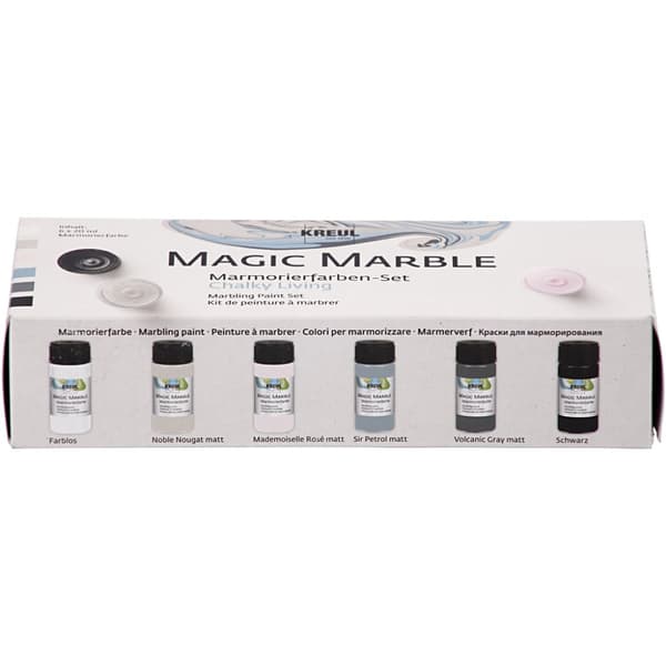 Marmoreringsfärg - Chalky Living - Magic Marble Kreul
