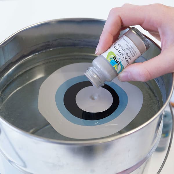 Marmoreringsfärg - Basfärger - Magic Marble Kreul
