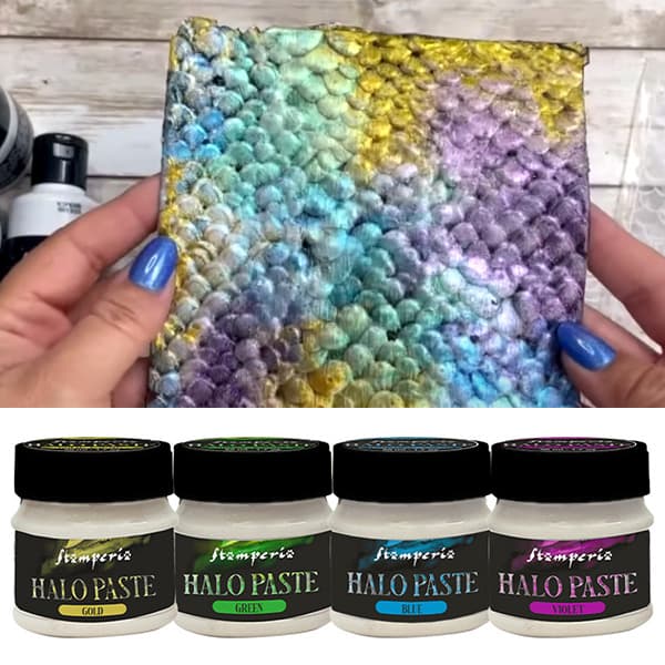 Halo Paste Color Kit - Stamperia - Songs of the Sea - 4x50ml