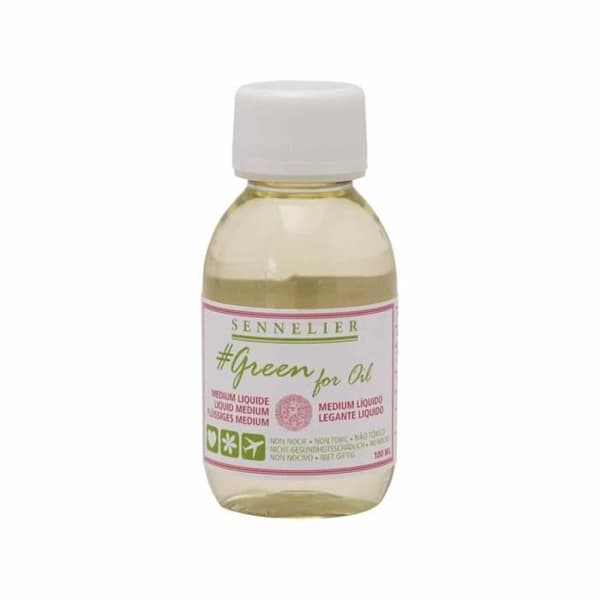 Flytande Medium 100ml - Grön för olja