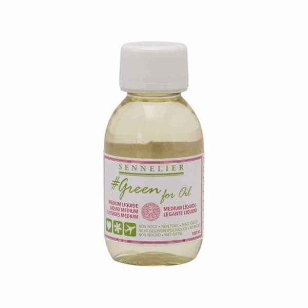 Flytande Medium 100ml - Grön för olja