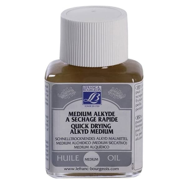 Lefranc &amp; Bourgeois Medium Alkyd Additive Paint 75ml Flaska Klar