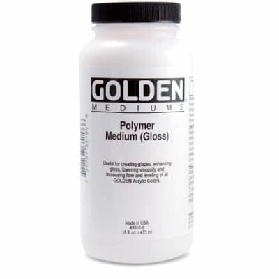 Blankt polymermedium