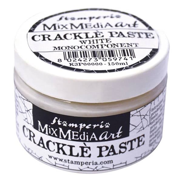 Crackle Paste Stamperia - White - 150 ml