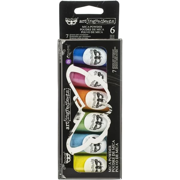 Mica Powder Set Finnabair - Paradise - 6 st