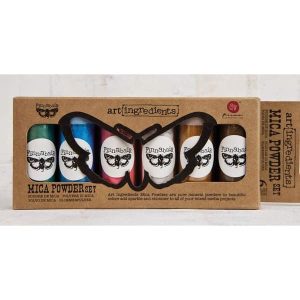 Mica Powder Set Finnabair - Bas - 6 st