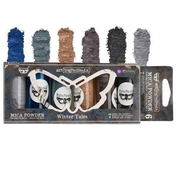 Mica Powder Set Finnabair - Winter Tales - 6 st
