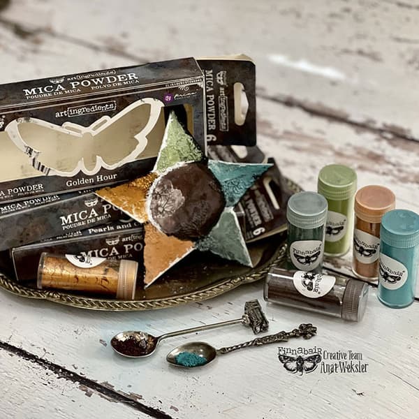 Mica Powder Set Finnabair - Golden Hour - 6 st