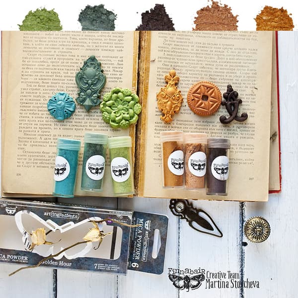 Mica Powder Set Finnabair - Golden Hour - 6 st
