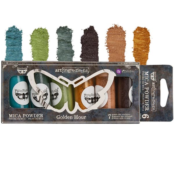Mica Powder Set Finnabair - Golden Hour - 6 st