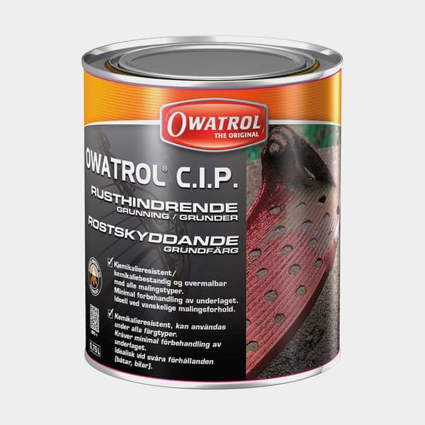 Rostskyddsprimer Owatrol C.I.P Utförande: 0.75 liter