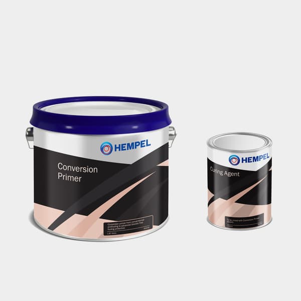 Övergångsfärg / epoxigrundfärg Hempel Conversion Primer Utförande: 750 ml - Light Red (50711)