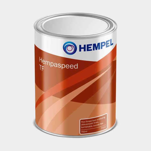 Hård biocidfri bottenfärg Hempel Hempaspeed TF Utförande: 750 ml - Ultimate White (10101)