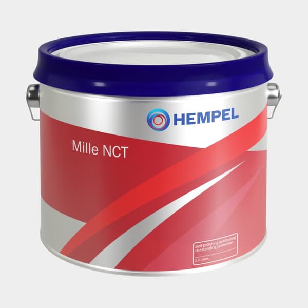 Självpolerande kopparbaserad bottenfärg Hempel Mille NCT Utförande: 2.5 liter - True Blue (30390)