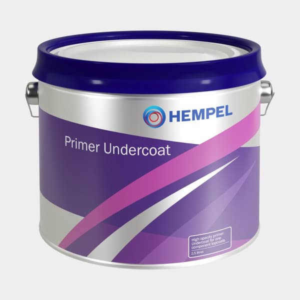 Grundfärg / primer för båtlack Hempel Primer Undercoat Utförande: 750 ml - Mid Grey (11480)