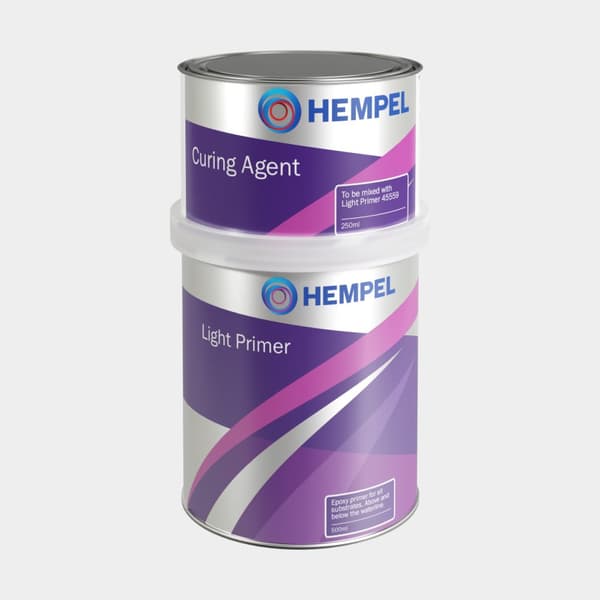 Epoxigrundfärg Hempel Light Primer Utförande: 2.25 liter - Stone Grey (12170)