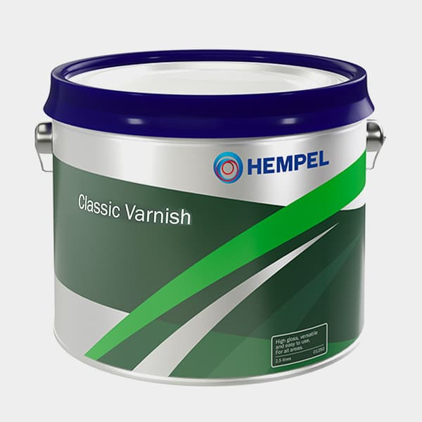 Fernissa / klarlack Hempel Classic Varnish Utförande: 750 ml - Clear (00000)