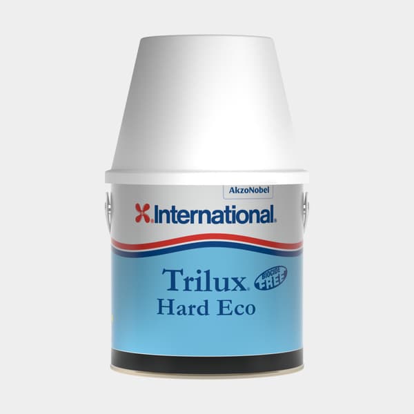 Hård biocidfri bottenfärg International Trilux Hard ECO, tvåkomponent Utförande: 0.75 liter - navy