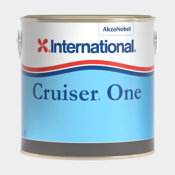 Självpolerande kopparbaserad bottenfärg International Cruiser One Utförande: 0.75 liter - off white