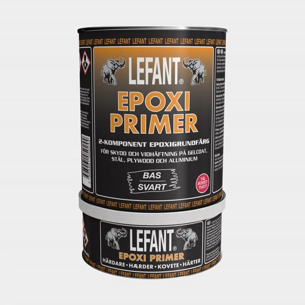 Epoxigrundfärg Lefant Epoxi Primer Utförande: 3 liter - vit