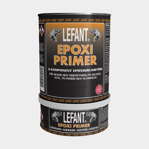 Epoxigrundfärg Lefant Epoxi Primer Utförande: 0.75 liter - vit
