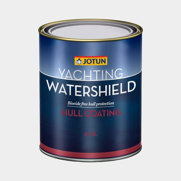 Spärrskiktsprimer / hård biocidfri bottenfärg Jotun Watershield Utförande: 0.75 liter - mörkblå